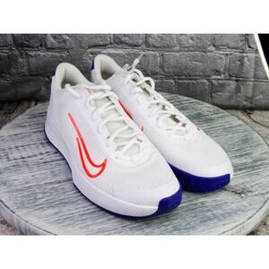 Nike Court Vapor Lite 2 HC White Hyper Royal Crimson Men Size 11 New without Box